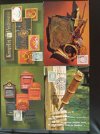 Carte Maximum Card (x4) Histoire Postale Postal History Philexfrance 1982 Norvège Norway Ref 54093 - Tarjetas – Máximo