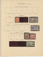 Used Stamps, NEW ZEALAND Lot From 1940 To 1946  (Lot 884) - 4 Scans - Usati