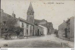 BERTRIX ..-- Rue Du Culot . 1922 Vers BRAINE LE CHATEAU  . Voir Verso . - Bertrix