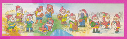 264653 / Instruction Kinder Surprise - FERRERO D.,  Dwarf Dwarves Santa Claus Skating Grape , 13.3 X 3.6 Cm. - Notices