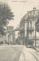 CARTE D'AUTREFOIS  EVENEMENT ET CURIOSITES LORRAINE EPINAL RUE CLAUDE GELEE - Lorraine