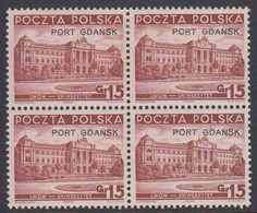 1935. DANZIG. Polnische Post Im Hafen Von Danzig (port Gdansk). PORT GDANSK On Gr. 15... (MICHEL 33) - JF422842 - Port Gdansk