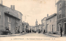 55-LEROUVILLE- RUE NATIONALE ENTREE PAR COMMERCY - Lerouville