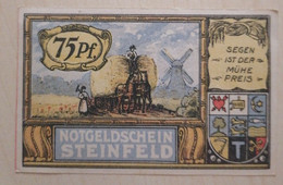 Notgeld Steinfeld 1921 - Unclassified
