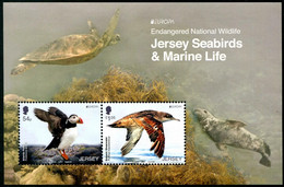 Jersey 2021 -  Europa 2021, Oiseaux Marins - BF Neuf // Mnh - 2021