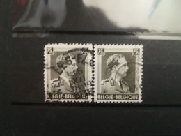 FRANCOBOLLI STAMPS BELGIO BELGIQUE 1938 USED SERIE RE LEOPOLDO III KING LEOPOLD  BELGIE OBLITERE' - 1929-1941 Gran Montenez