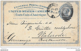 73 - 26 - Entier Postal Envoyé De Chicago 1892 - 1921-40