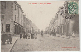 Saint Dié (88 - Vosges)  Rue D'Alsace - Saint Die