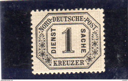 Allemagne :confédération Allemagne Du Nord N°6* - Mint