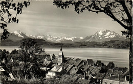 ZOUG - ZUG - ALT - STADT VOM GUGGI AUS MIT RISCH - ZUGERSEE - BERNER ALPEN UND PILATUS - Risch-Rotkreuz