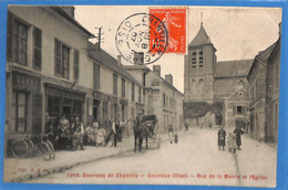 60 - Oise -   Gouvieux - Rue De La Mairie Et L'Eglise   (N5348) - Gouvieux