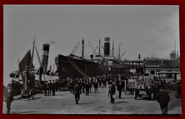 Real Photo Card - Valentine's Serie / Liverpool, SS "Morion" At Landing Stage - Liverpool