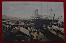 CPA 1909 Liverpool, Embarkation On Landing Stage - Liverpool