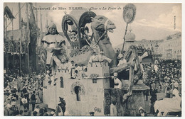 CPA - NICE (Alpes Maritimes) - Carnaval XXXXI - Char "La Prise De Fez" - Publicité Verso Huile D'Olive Supérieure Union - Karneval