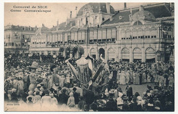 CPA - NICE (Alpes Maritimes) - Carnaval De Nice - Corso Carnavalesque - Publicité Verso Huile D'Olive - Karneval