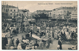 CPA - NICE (Alpes Maritimes) - Carnaval De Nice - Corso Carnavalesque - Publicité Verso Huile D'Olive - Carnaval