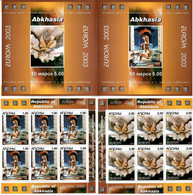 Abkhazia . EUROPA CEPT 2003. Poster Art, Paintings. Booklet. - 2003