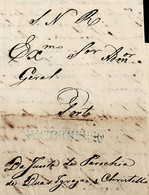 1840 Portugal Pré-Filatelia STS 2 «SANTO THYRSO» Azul - ...-1853 Préphilatélie