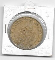 Médaille Touristique  Monnaie  De  Paris  2005, Ville, CATHEDRALE  DE  DIJON, SAINTE  BENIGNE  ( 21 ) - 2005