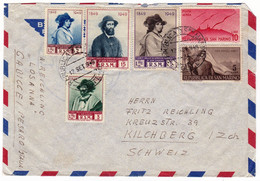 Lettre 1949 San Marin San Marino Suisse Gabicce Pesaro Italia Kilchberg Suisse - Storia Postale