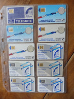 10 Télécartes FRANCE TELECOM  - Pour Téléphoner Choisissez Votre Heure, 600 Agences Partout En France; Etc - Non Classificati