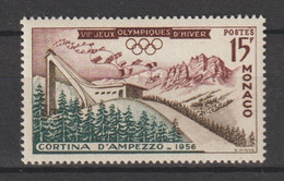 Monaco JO Cortina D'Ampezzo 1956 Perf ** MNH - Inverno1956: Cortina D'Ampezzo