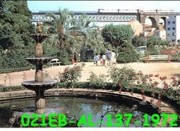 Delcampe - Postal Redondela Alameda Y Puente Ferrocarril Alarde Nº 137/159/21eb Año 1972* - Pontevedra