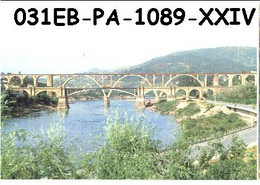 Postal Orense Puente Ferrocarril Sobre El Rio Miño E. Paris Nº 1089/31eb Año 1981* - Orense