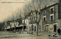 Clermont L'hérault * Le Tivoli , Côté Du Théâtre * Grand Hôtel Et Café - Clermont L'Hérault