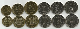 Tajikistan 2018. Set Of 6 High Grade Coins - Tadschikistan