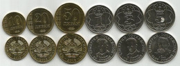 Tajikistan 2018. Set Of 6 High Grade Coins - Tajikistan