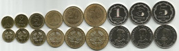Tajikistan 2019. Set Of 9 High Grade Coins - Tajikistan