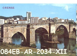 Postal Orense Puente Romano Sobre El Rio Miño Edit. Arribas Nº 2034/84eb Año 1969* - Orense