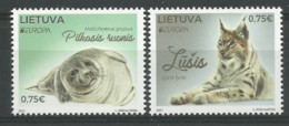 Europa 2021 - Lituanie Lietuva - Endangered National Wildlife ** - 2021
