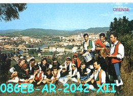 Postal Orense Vista Parcial Folklore Editorial Arribas Nº 2042/31b-86eb Año 1969* - Orense