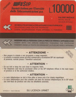 780/ Italy; P72. Serie Rossa, L.10.000 - Publiques Précurseurs