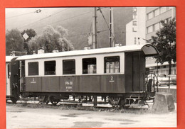 CAG-05 RHB Rhätische Bahn Wagon B2 2013 Im Bahnhof Chur Photo Photo Hadorn Repro BVR Gross Format Nicht Gelaufen - Coira