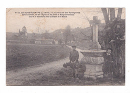 (Bon-Encontre) N.-D. De Bonencontre, La Croix De Sainte Radegonde, Photo Moulis - Bon Encontre