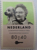 Netherlands - 1993 Elderly Woman With Dog Summer Stamps - Otros & Sin Clasificación