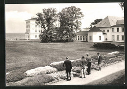 AK Bad Doberan-Heiligendamm, Blick Auf Haus Mecklenburg Mit Wandelgang - Heiligendamm