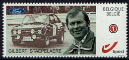 Belgien Belgie Belgium 2021 - Gilbert Staepelaere - Ford Escort  - MiNr 4229 - Automovilismo