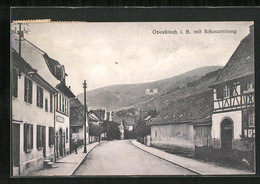 AK Oberkirch I. B., Strassenpartie Mit Schauenburg - Oberkirch