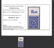 Kontrollrat,934b,Pndgz,xx,Befund - Postfris