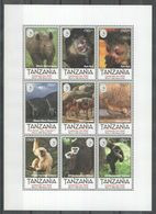 PK214 1995 TANZANIA FAUNA WILD ANIMALS CELEBRATE THE WILD 1KB MNH - Otros