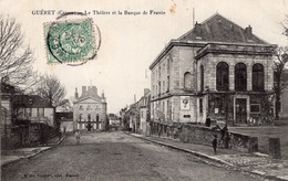 S5458 Cpa 23 Guéret - Le Théatre Et La Banque De France - Guéret