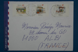 W12 CHINA MACAU BELLE LETTRE   1996 CHINE VOYAGEE POUR ALBI FRANCE+ AFFRANCH. PLAISANT - Covers & Documents