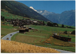 MÜNSTER Goms Auto Furka-Oberalp-Bahn - Goms