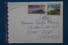 W12 CHINA HONG KONG BELLE LETTRE 1997 CHINE  VOYAGEE POUR ALBI FRANCE+ AFFRANCH. PLAISANT - Briefe U. Dokumente