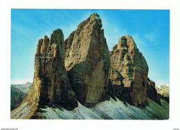 DOLOMITI  BELLUNESI:  TRE  CIME  DI  LAVAREDO  -  FG - Bergsteigen