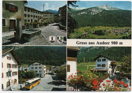 Gruss Aus ANDEER Postauto - Andeer